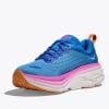 Hoka Women's Bondi 8 Blue and Pink